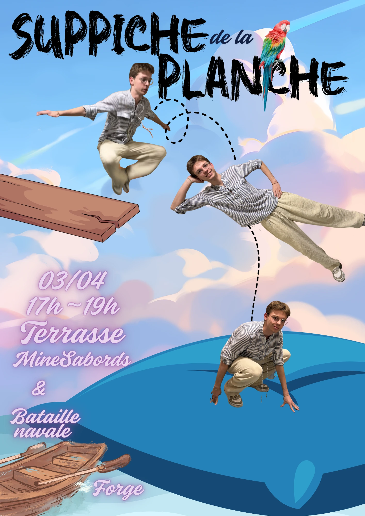 Affiche Le Suppiche de la Planche