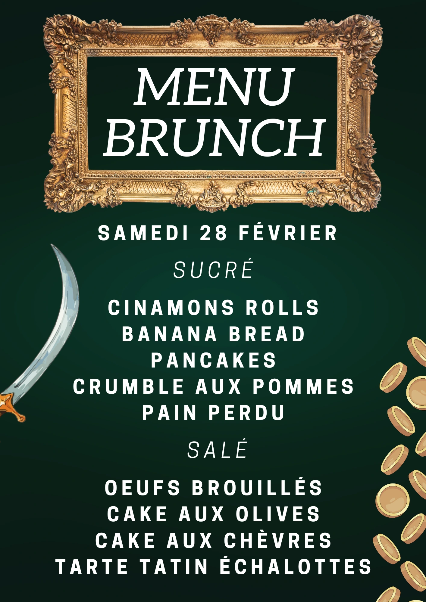 Affiche chasse au trésor SPAP